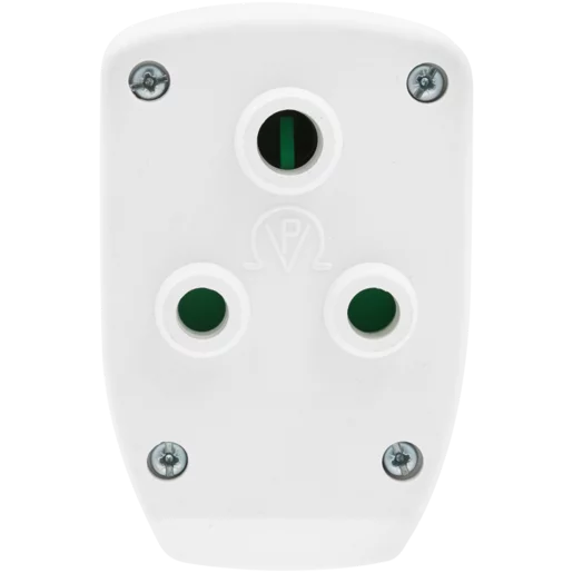 SCE White 2-Way Janus Coupler 16A