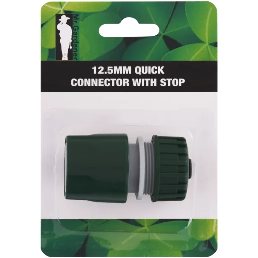Hose Connector With Water Stop 12.5mm