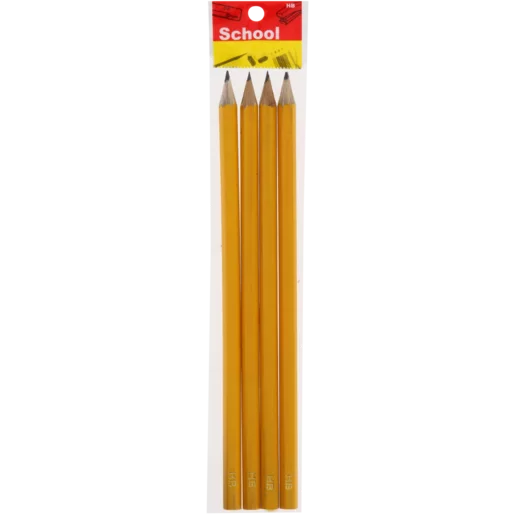 HB Pencils 4-Pack