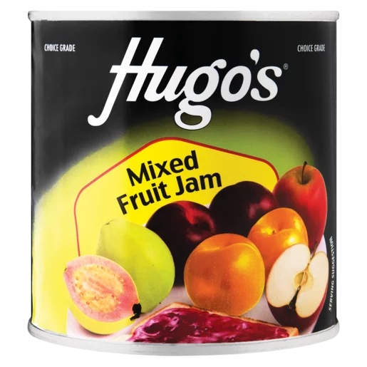 Hugo’s Mixed Fruit Jam Can 900g