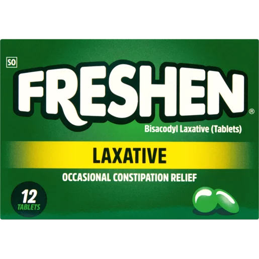 Freshen Laxative Tablets 12 Pack