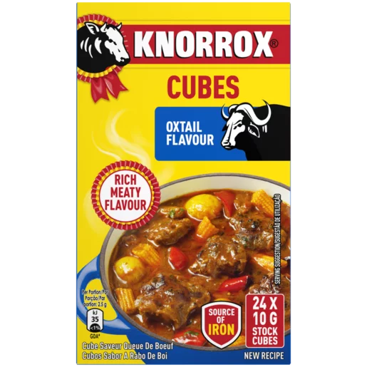 Knorrox Oxtail Flavoured Stock Cubes 24 x 10g