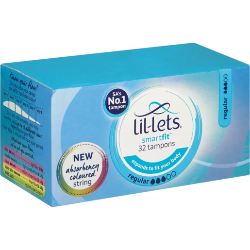 Lil-Lets Smartfit Regular Tampons 32 Pack
