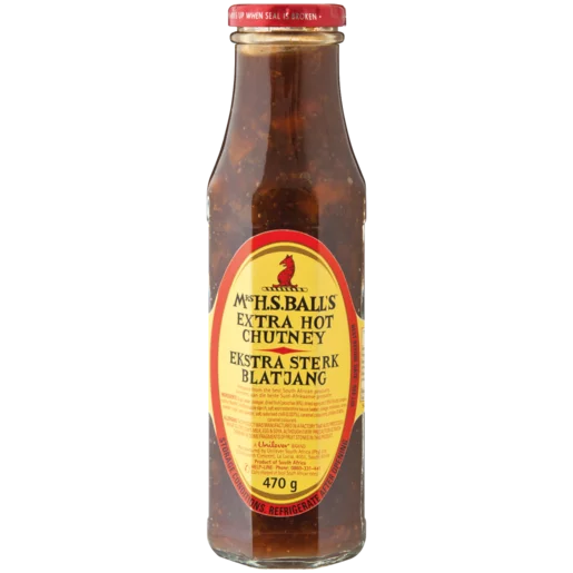Mrs H.S. Ball’s Chutney Extra Hot Chutney 470g