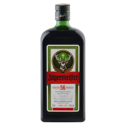 Jägermeister Liqueur bottle 750ml