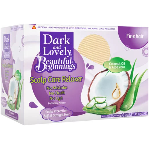 Dark and Lovely Beautiful Beginnings Relaxer Kit