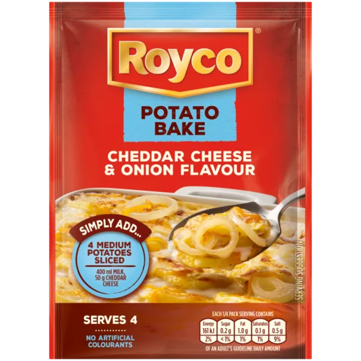 Royco Cheddar Cheese & Onion Flavour Potato Bake 41g