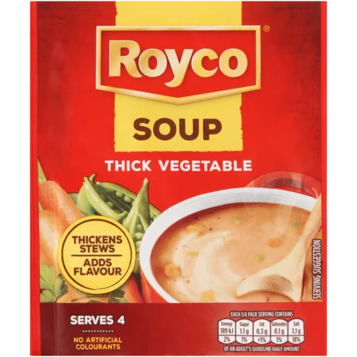 Royco Thick Vegetable Soup Packet 50g