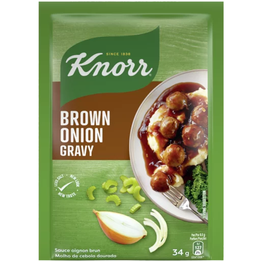 Knorr Brown Onion Instant Gravy 34g