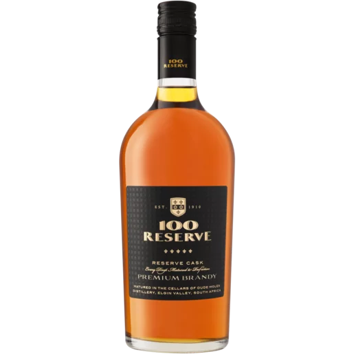 100 Reserve Cask Premium Brandy Bottle 750ml