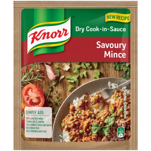 Knorr Savoury Mince Dry Cook-In-Sauce 48g