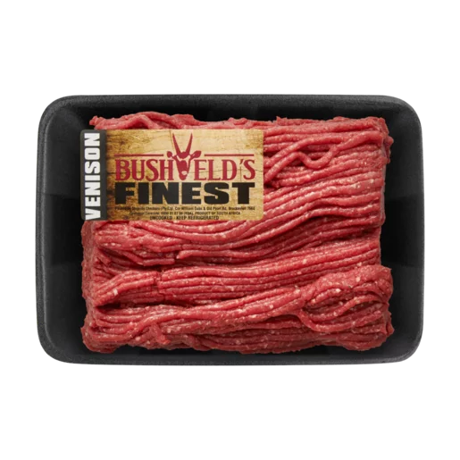 Bushveld's Finest Venison Mince Per kg