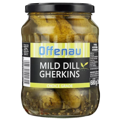 Offenau Mild Dill Gherkins 680g