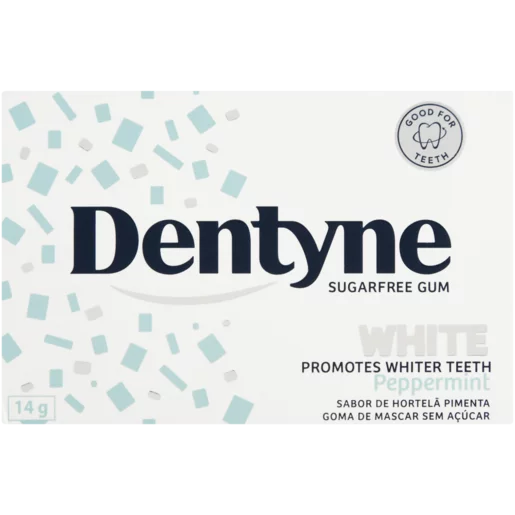 Dentyne Peppermint Flavoured Sugarfree Gum 10 Pack