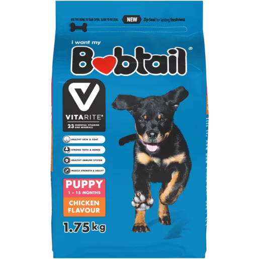 Bobtail Chicken Flavoured Puppy Food 1.75kg
