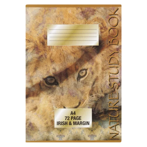 A4 Irish & Margin Scholar Nature Study Book 72 Pages