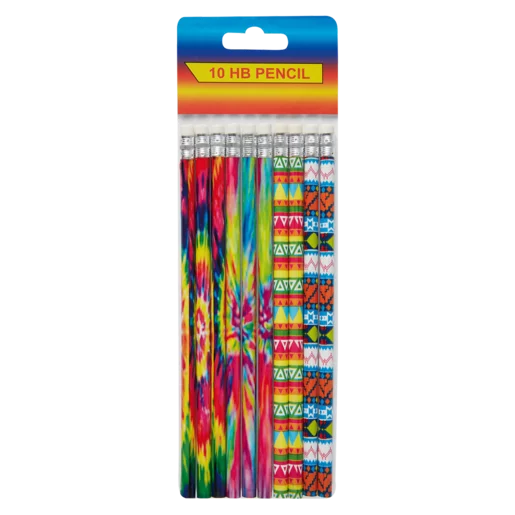 Fashion HB Pencils 10 Pack