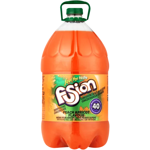 Fusion Peach & Apricot Flavoured Concentrated Dairy Blend 5L