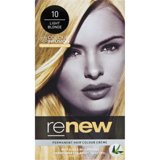 Renew Light Blonde 10 Permanent Hair Colour Créme 50ml