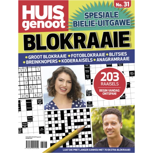 Huisgenoot Blokraaie Tydskrif