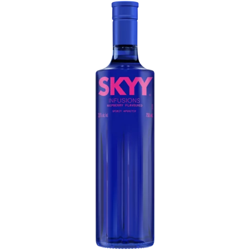 SKYY Infusions Raspberry Vodka Bottle 750ml
