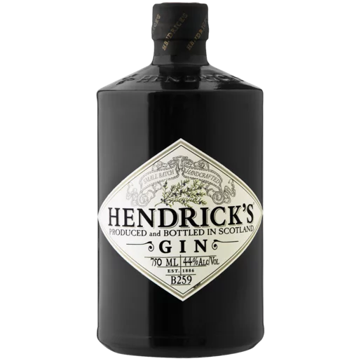 Hendrick's Handcrafted Gin Bottle 750ml