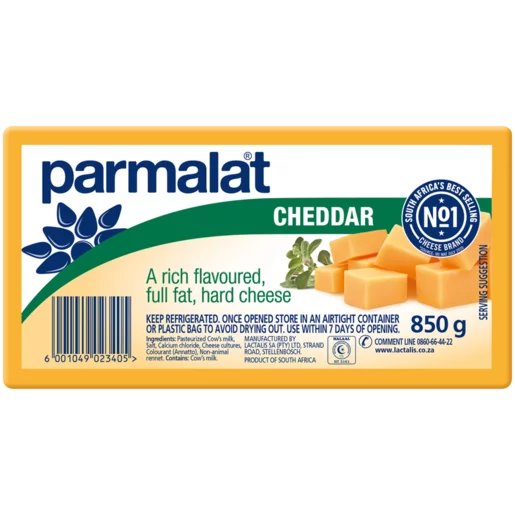 Parmalat Cheddar Cheese Pack 850g