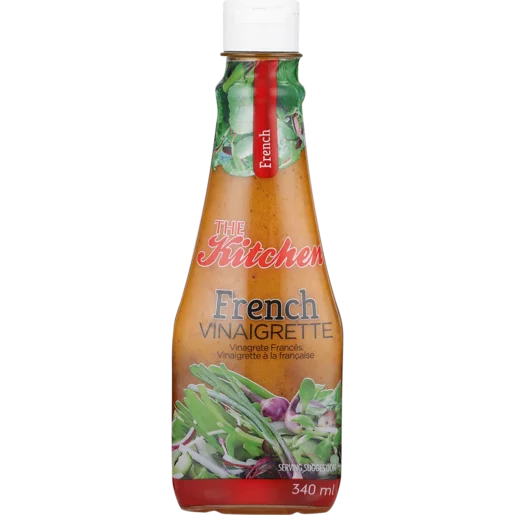 The Kitchen French Vinaigrette Salad Dressing 340ml