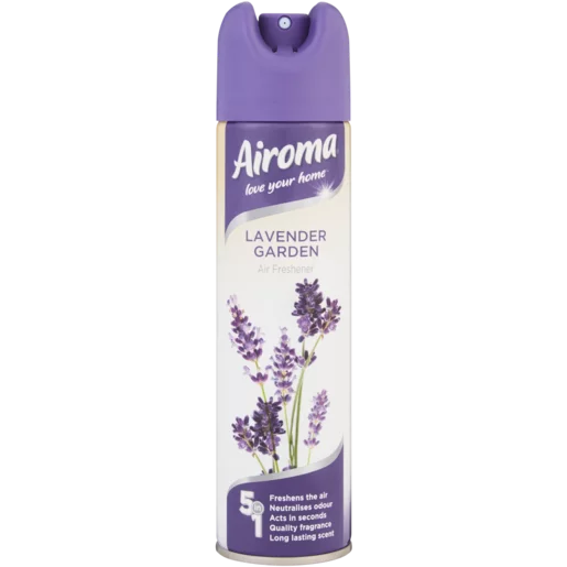 Airoma Lavender Garden Air Freshener Aerosol 210ml