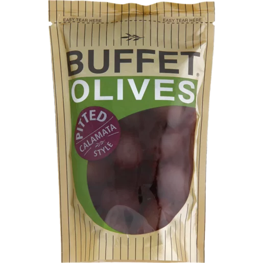Buffet Olives Pitted Calamat Olives Sachet 180g