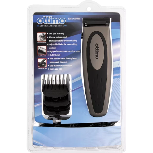 Ottimo Corded Hair Clipper Set 8 Piece