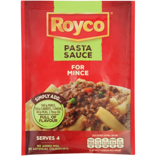 Royco Instant Pasta Sauce For Mince 45g