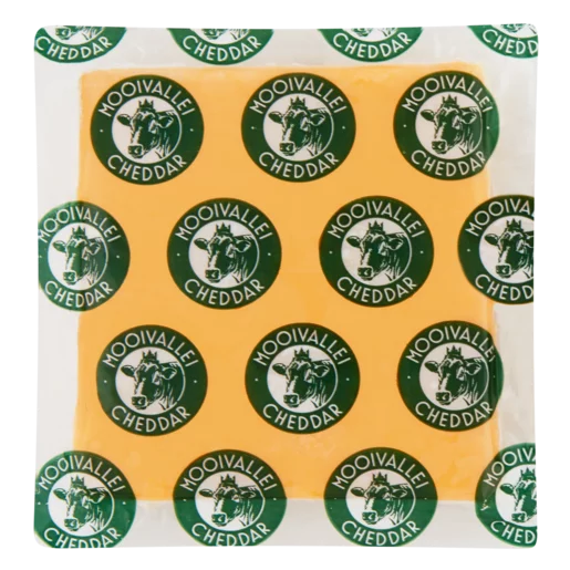 Mooivallei Cheddar Cheese +/- 250g Per kg