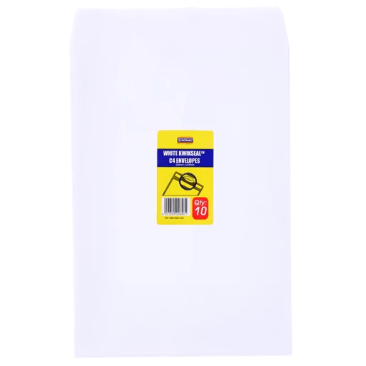 Donau Kwikseal A4 Envelopes 10-Pack