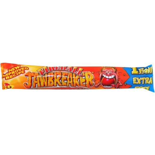 Zed Candy Fireball Flavoured Jawbreaker Candy 41.5g
