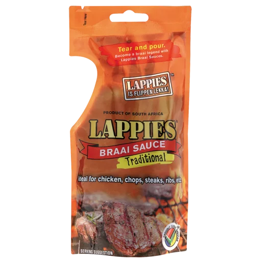 Lappies Traditional Braai Sauce Marinade 200ml