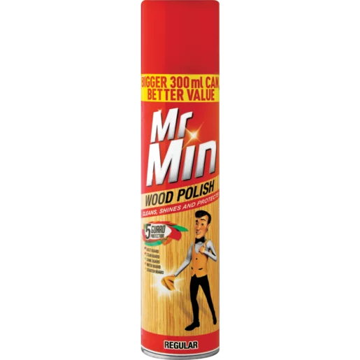 Mr. Min 5 Guard Protection Regular Wood Polish 300ml