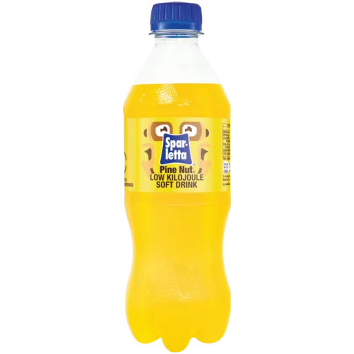 Sparletta Pine Nut Flavoured Low Kilojoule Soft Drink Bottle 440ml