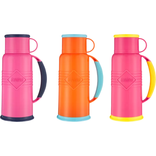 TravelVac Summer Bright Vacuum Flask 1L