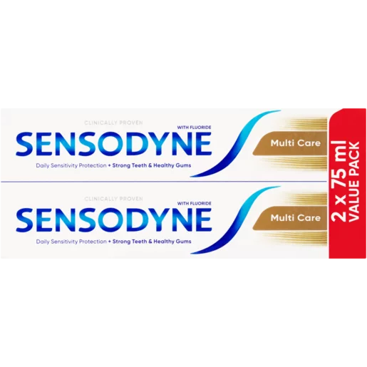 Sensodyne Multi Care Value Pack Toothpaste 2 x 75ml