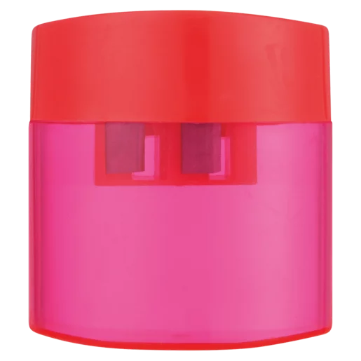 School Double Hole Sharpener (Colour May Vary)