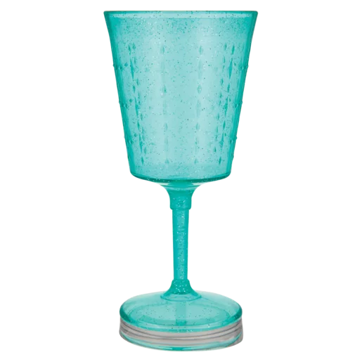 Glitter Goblet Wine Glass (Colour May Vary)