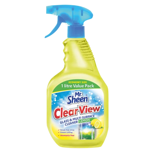 Mr. Sheen Lemon ClearView Window Cleaner 1L