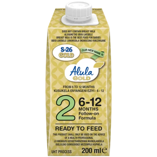 Alula Gold Stage 2 6-12 Months Follow-On Formula 200ml
