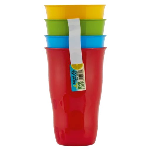 Summer Bright Tumbler Set 4 x 650ml