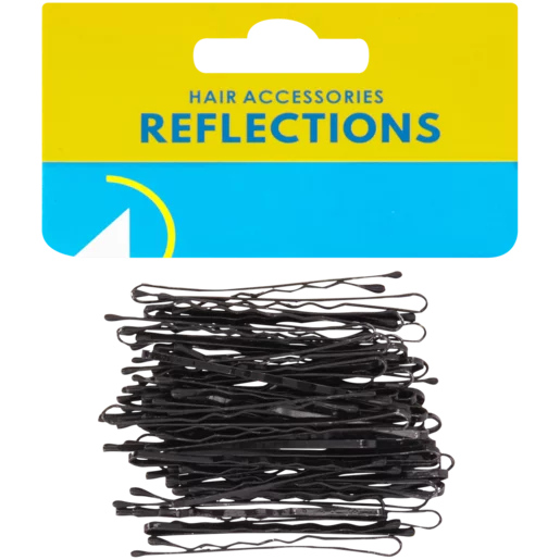 Reflections Black Bobby Pins 50 Pack