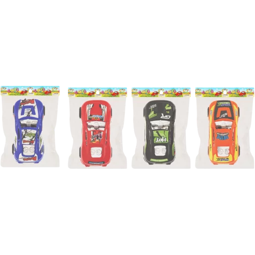 Plastic Car Friction 10cm (Colour May Vary)