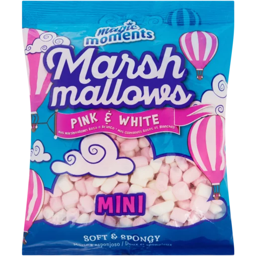 Magic Moments Pink & White Mini Marshmallows 120g