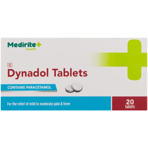 Medirite Dynadol Pain Relief Tablets 20 Pack