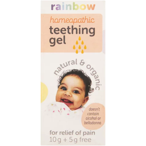 Rainbow Homeopathic Teething Gel 15g